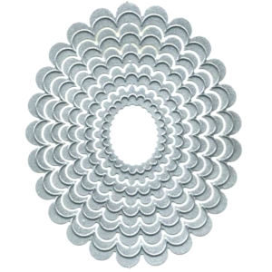 Dies - Scalloped Oval