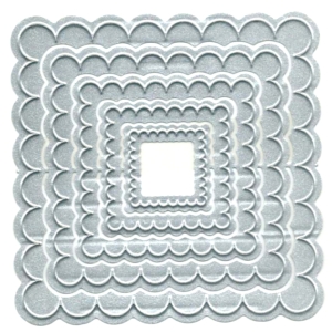 Dies - Scalloped Square