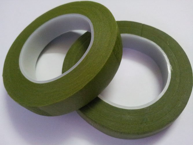 Floral Tape - Olive Green