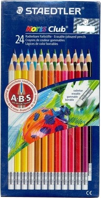 Staedtler Noris Club Color Pencils - Box of 24 Colors