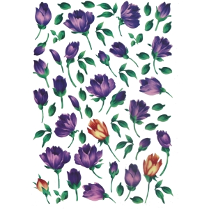 A4 Sospeso Sheet - Floral Design 1