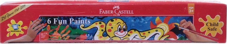 Faber Castell Tempera Fun Paints (Set of 6)