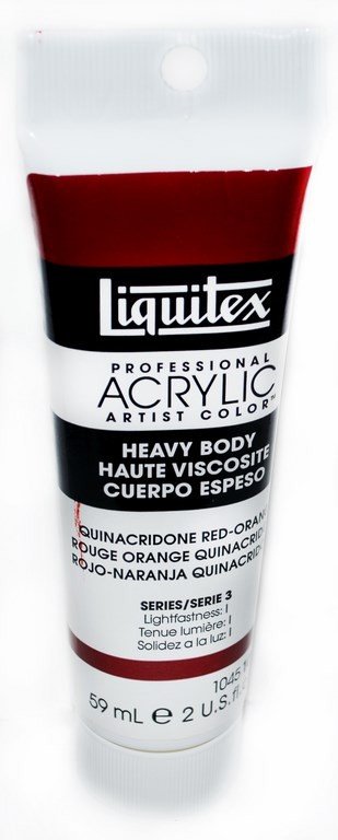 Liquitex Heavy Body Acrylic Quinacridone Red Orange 59 ML