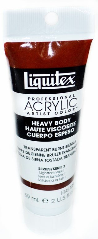 Liquitex Heavy Body Acrylic Transparent Burnt Sienna 59 ML