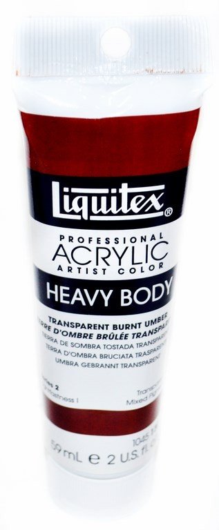 Liquitex Heavy Body Acrylic Transparent Burnt Umber 59 ML