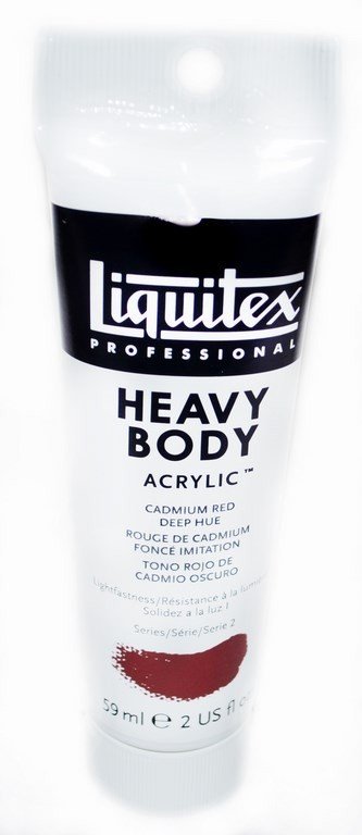 Liquitex Heavy Body Acrylic Cadmium Red Deep Hue 59 ML