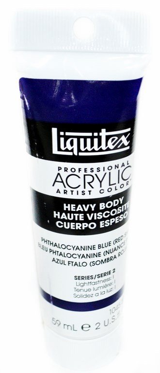 Liquitex Heavy Body Acrylic Phthalocyanine Blue Red Shade 59 ML