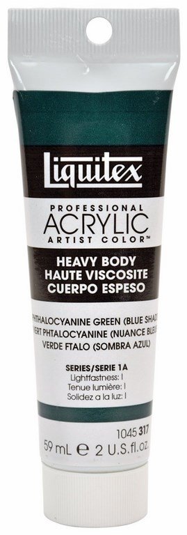 Liquitex Heavy Body Acrylic Phthalocyanine Green Blue Shades 59 ML