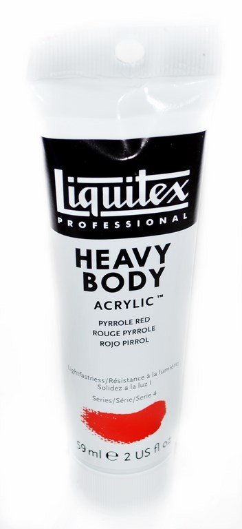 Liquitex Heavy Body Acrylic Pyrrole Red 59 ML