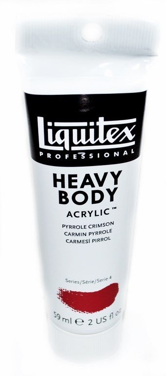 Liquitex Heavy Body Acrylic Pyrrole Crimson 59 ML