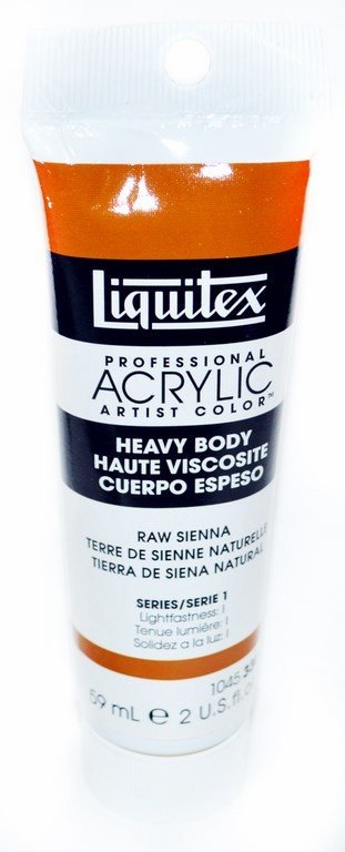 Liquitex Heavy Body Acrylic Raw Sienna 59 ML
