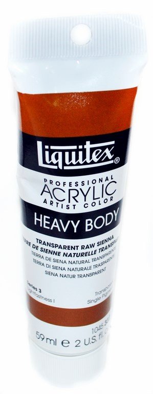 Liquitex Heavy Body Acrylic Transparent Raw Sienna 59 ML