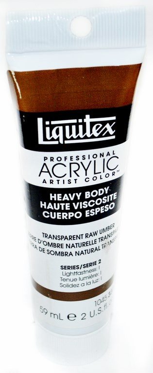 Liquitex Heavy Body Acrylic Transparent Raw Umber 59 ML