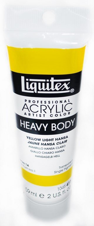 Liquitex Heavy Body Acrylic Yellow Light Hansa 59 ML