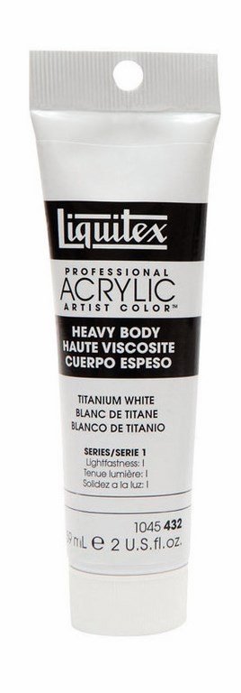 Liquitex Heavy Body Acrylic Titanium White 59 ML
