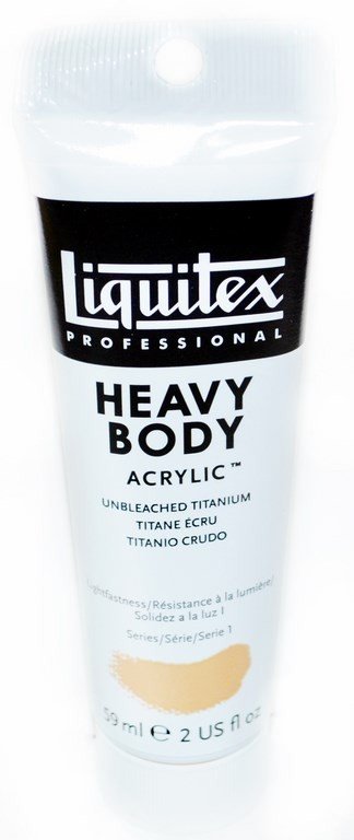 Liquitex Heavy Body Acrylic Unbleached Titan 59 ML