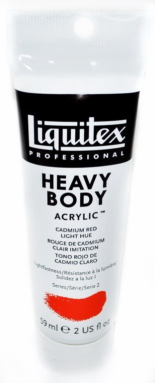 Liquitex Heavy Body Acrylic Cadmium Red Light Hue 59 ML