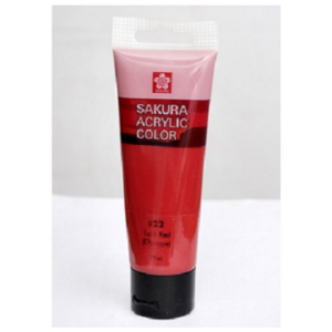 Sakura Acrylic Tube - Opaque (Dark Red) - 75 ml