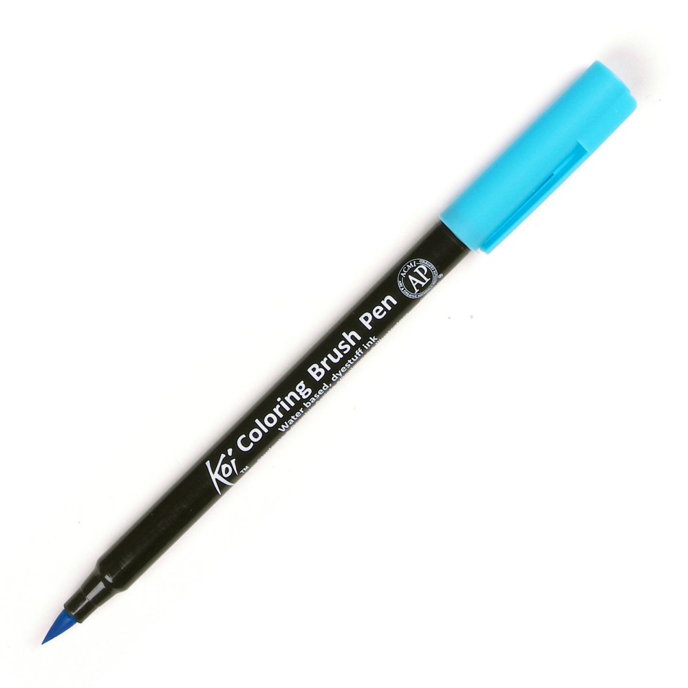 Sakura Koi Coloring Brush Pen - Sky Blue