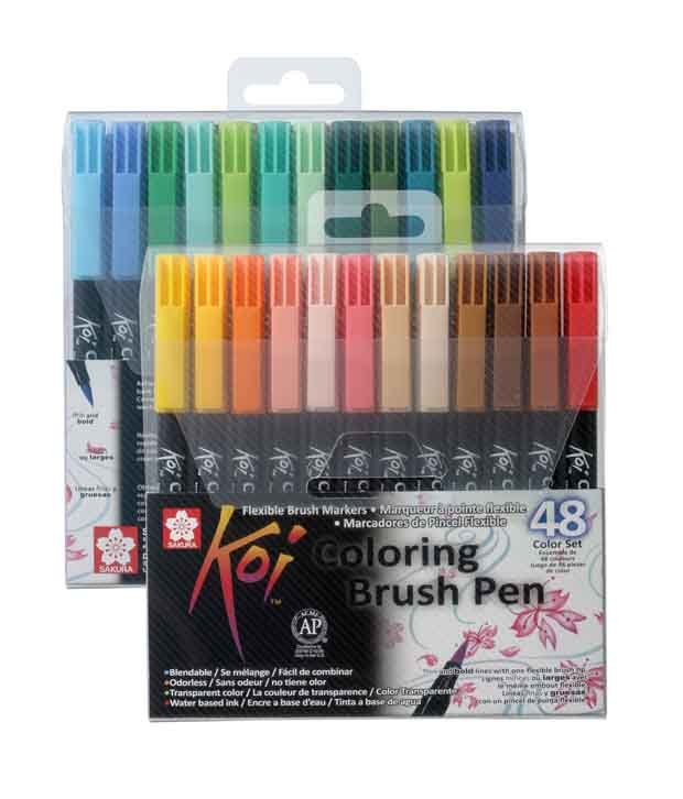 Sakura Koi Water Color Brush Set of 48 Colors