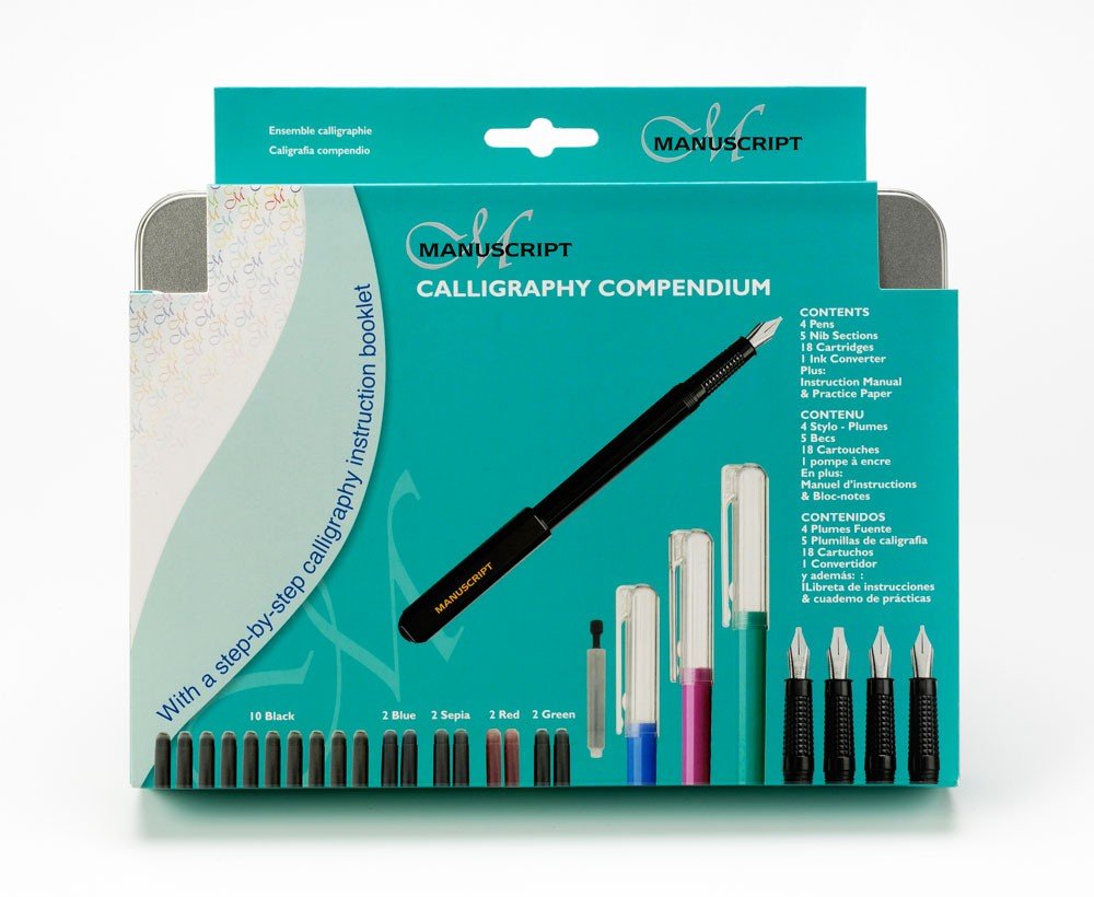 Manuscript Calligraphy Compendium Fountain Pen Set