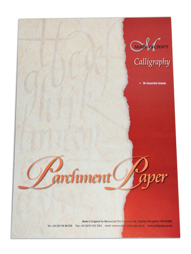 Manuscript Calligraphy Parchment Paper Pad
