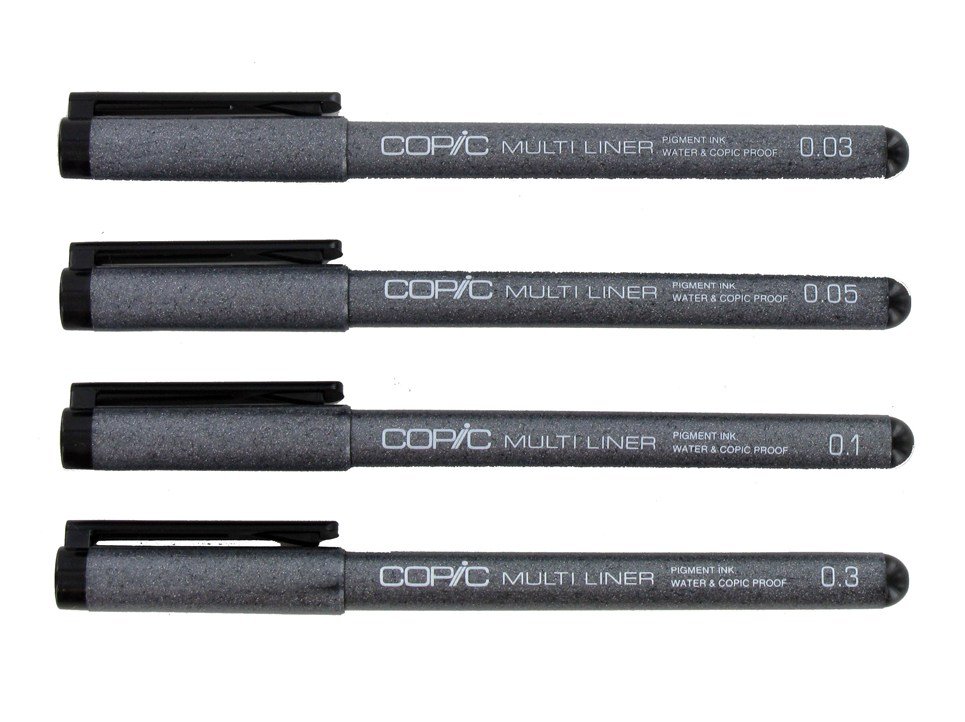 Copic Black Multiliner