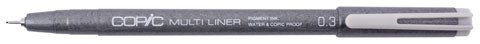Copic Gray Multiliner 0.3 mm