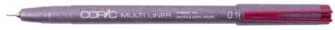 Copic Wine Multiliner 0.1 mm