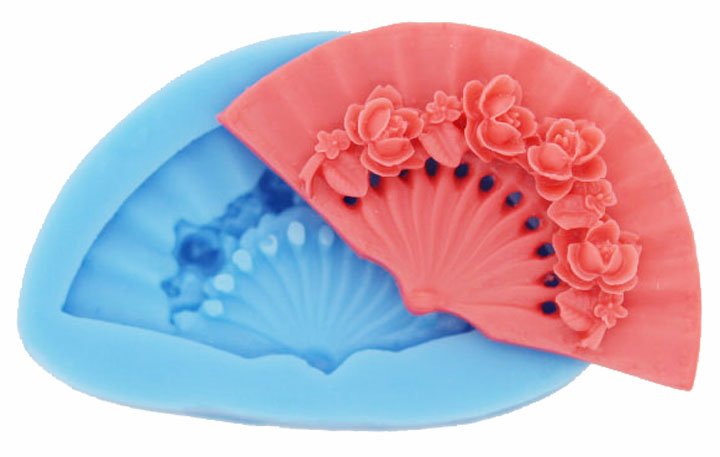 Fan Silicone Clay Mould