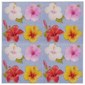 A pack of 12 by 12 inch Decoupage Napkins(5 pcs) - Floral Design 23