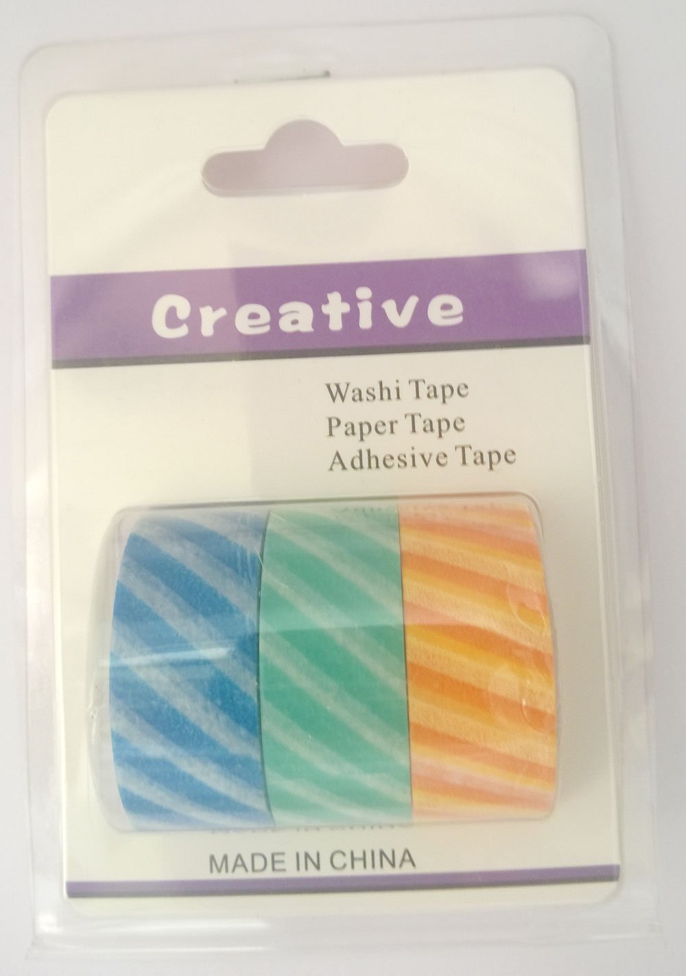 Creative Washi Tapes (Pack of 3 tapes) - Design 3