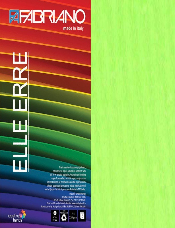 Fabriano Elle Erre A4 Multipurpose Paper - Verde Pisello