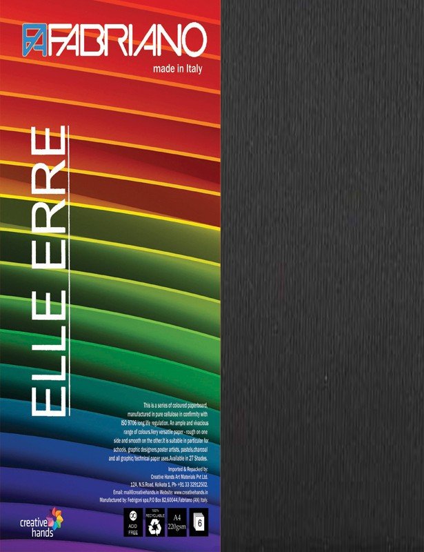 Fabriano Elle Erre A4 Multipurpose Paper - Nero