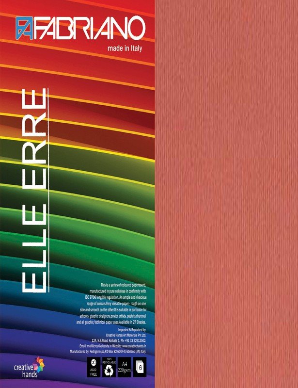 Fabriano Elle Erre A4 Multipurpose Paper - Terra Bruciata