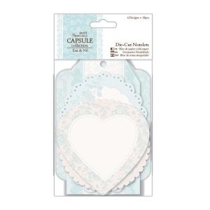 PaperMania Die Cut Notelets - Eau De Nil