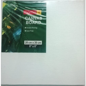 Camlin Canvas Board - 8" X 8"