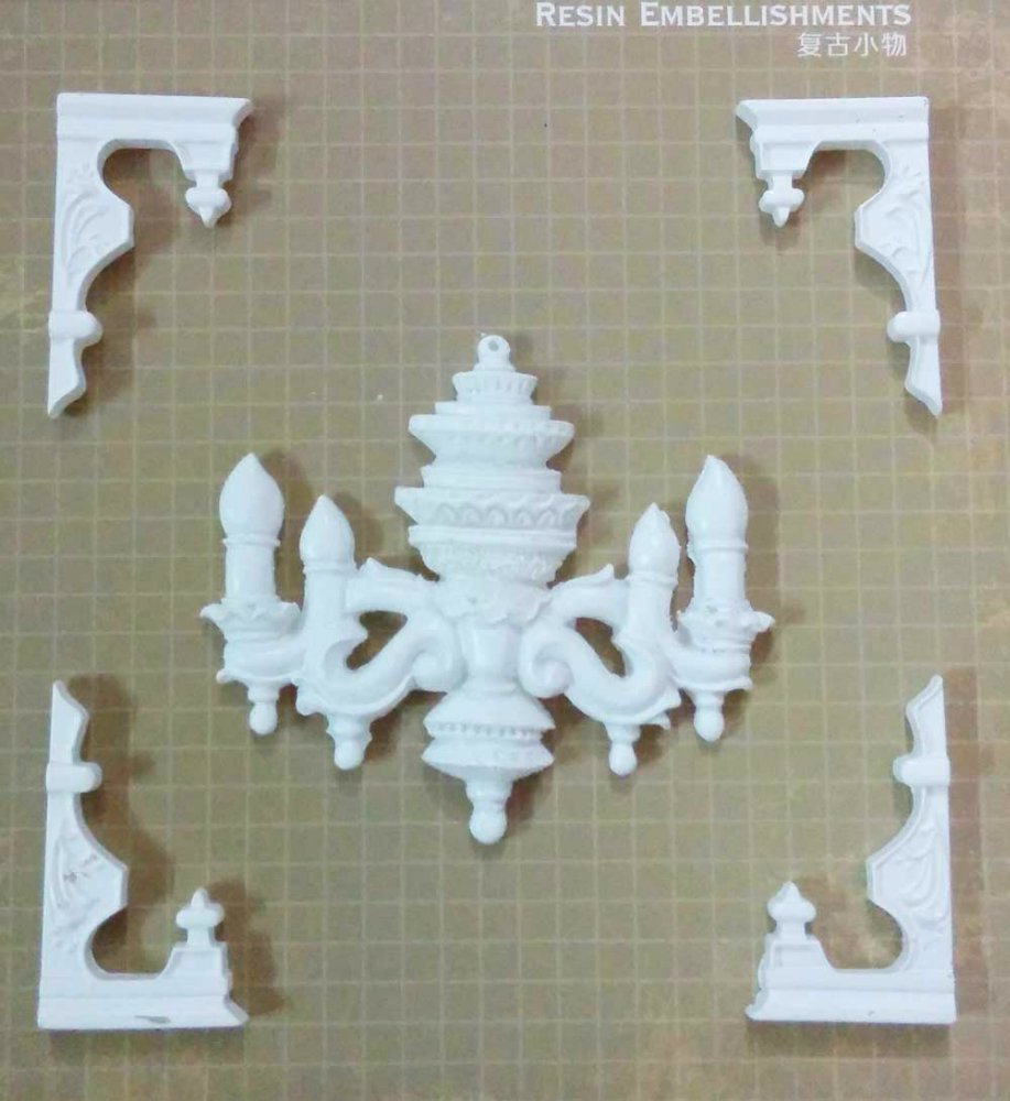 Resin Embellishments by Eno Greetings - Design 3