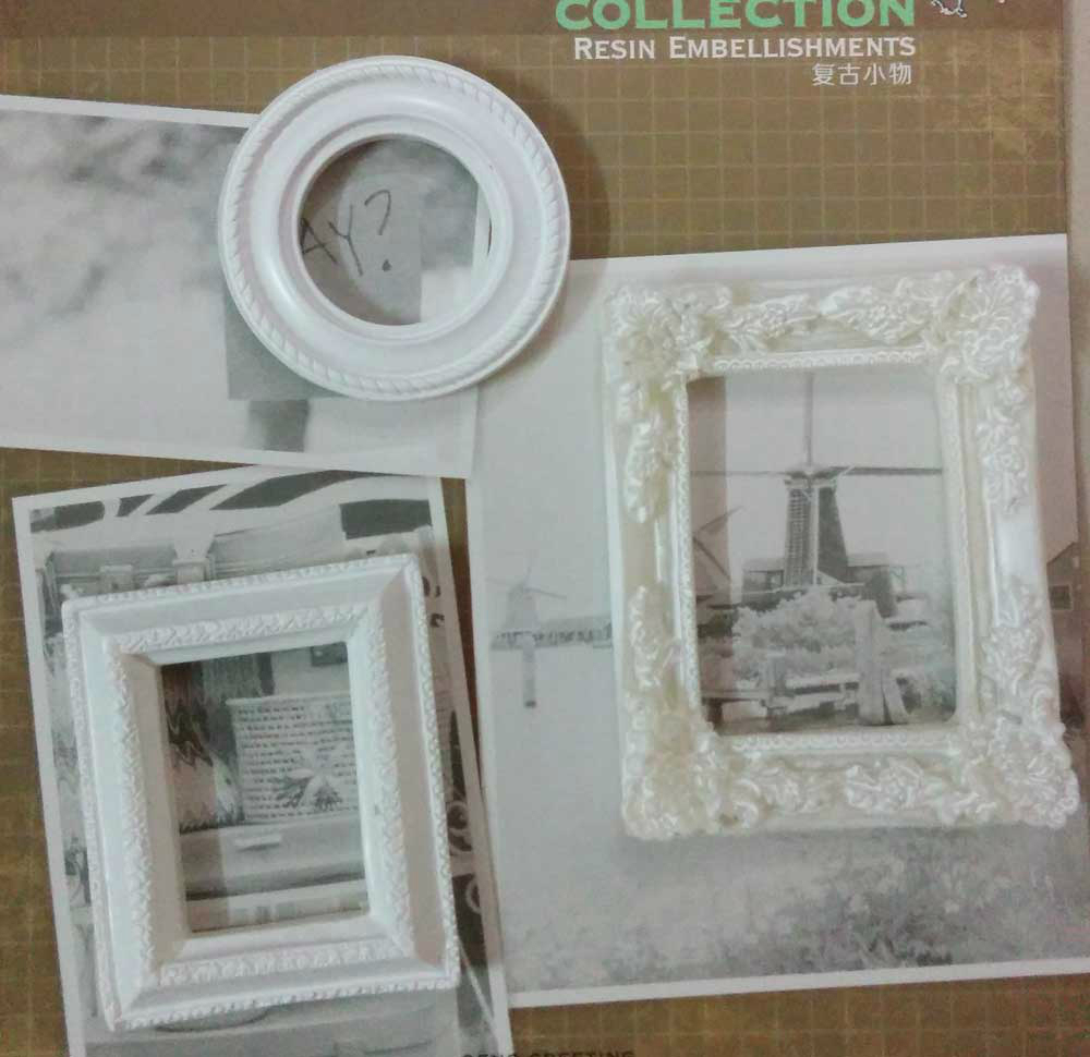 Resin Embellishments by Eno Greetings - Design 6