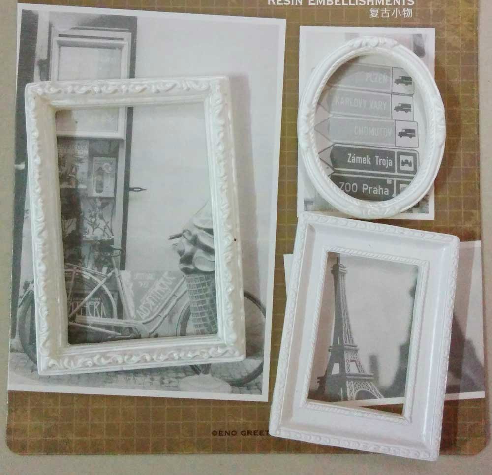Resin Embellishments by Eno Greetings - Design 7