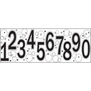 Fiskar Continous Stamps - Numbers