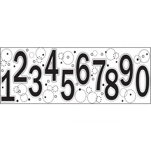 Fiskar Continous Stamps - Numbers