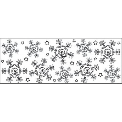 Fiskar Continous Stamps - Snowflake