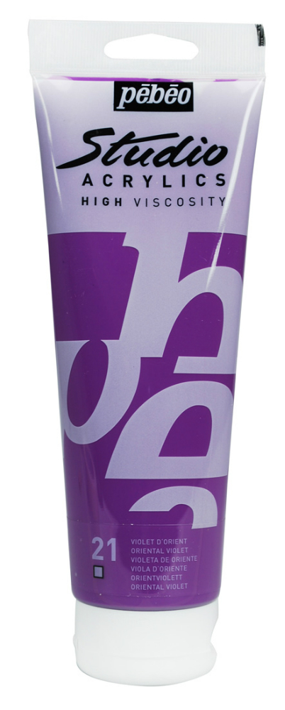 Pebeo Studio Acrylic HV 250ML - Oriental Violet