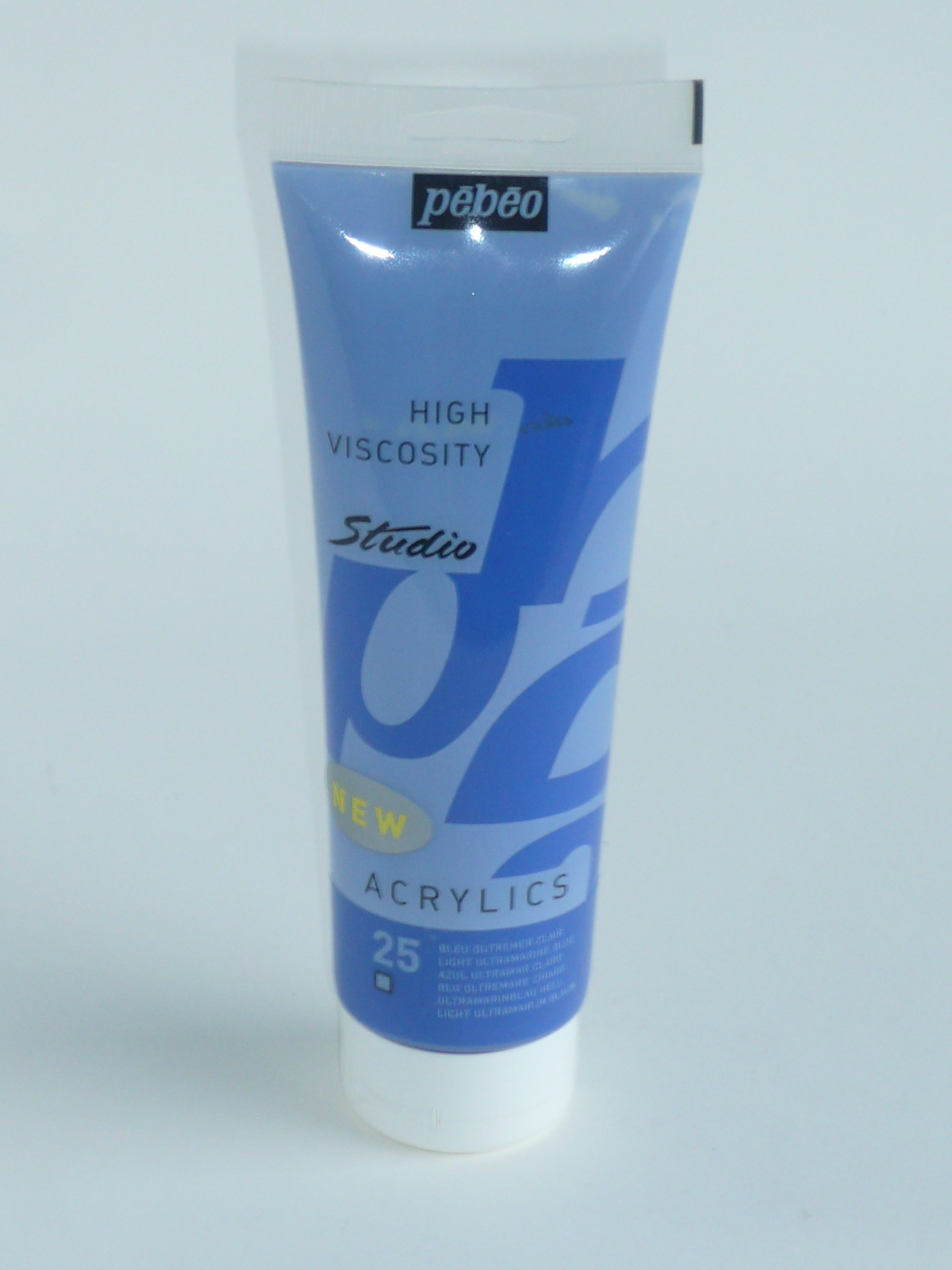 Pebeo Studio Acrylic HV 250ML - Light Ultramarine Blue