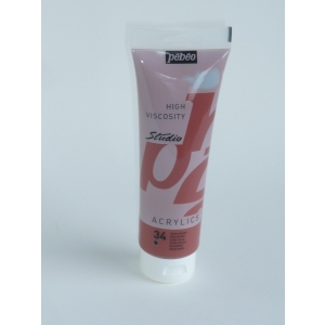 Pebeo Studio Acrylic HV 250ML - Red Ochre