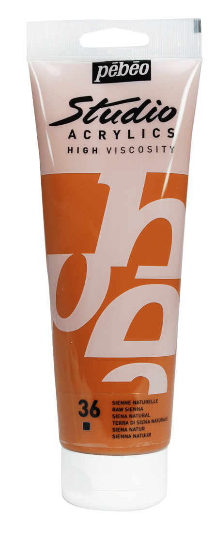 Pebeo Studio Acrylic HV 250ML - Raw Sienna