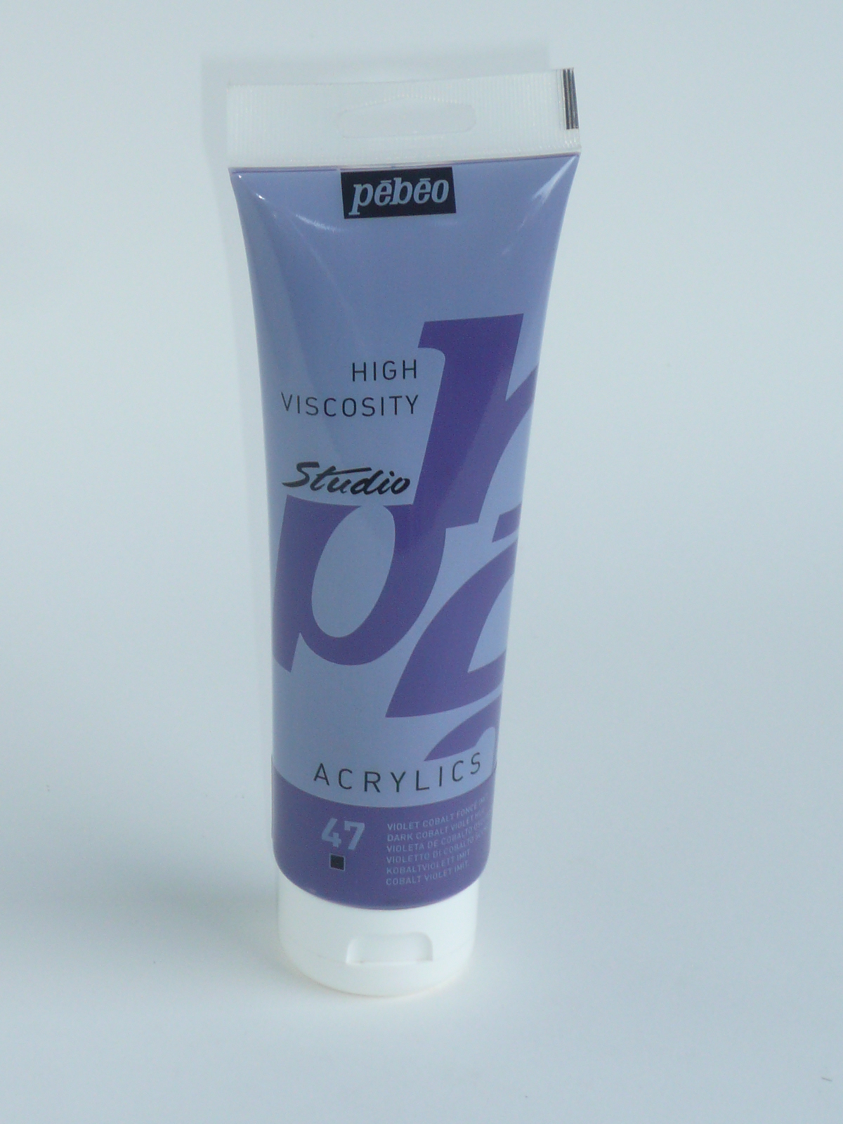 Pebeo Studio Acrylic HV 250ML - Dark Cobalt Violet Hue