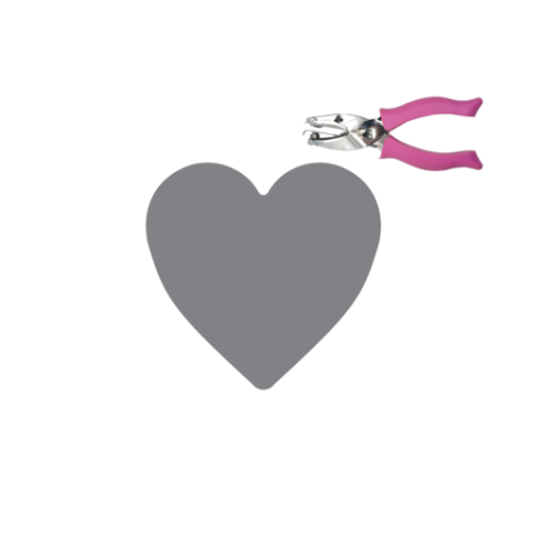 Fiskars Hand Punch - Large Heart (1/4'') (2360)