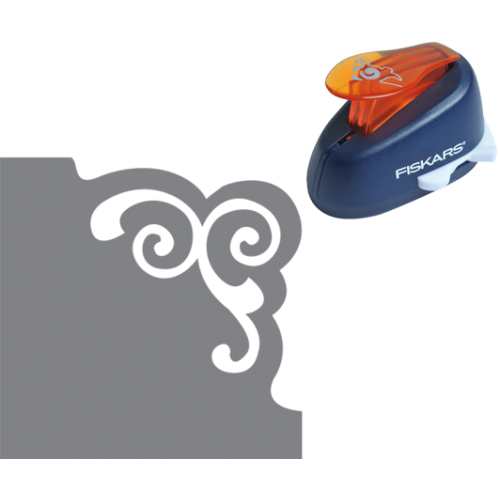 Fiskars Corner Lever Punch Scroll M (5487)
